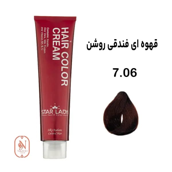 رنگ مو 6/06 STARLADY