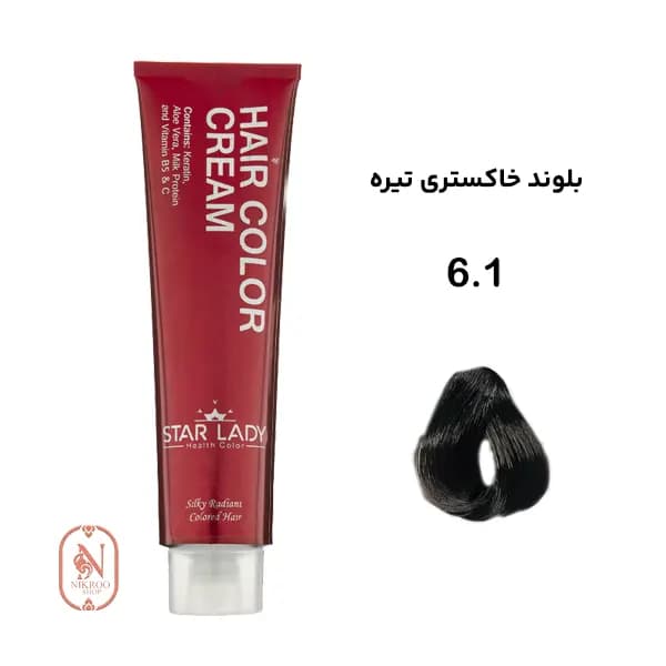 رنگ مو 6/1 STARLADY