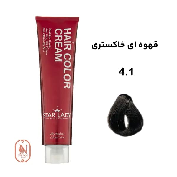 رنگ مو 4/1 STARLADY