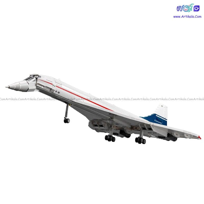 لگو 2083 قطعه مدل هواپیما کنکورد کد 88015 — تصویر ۵