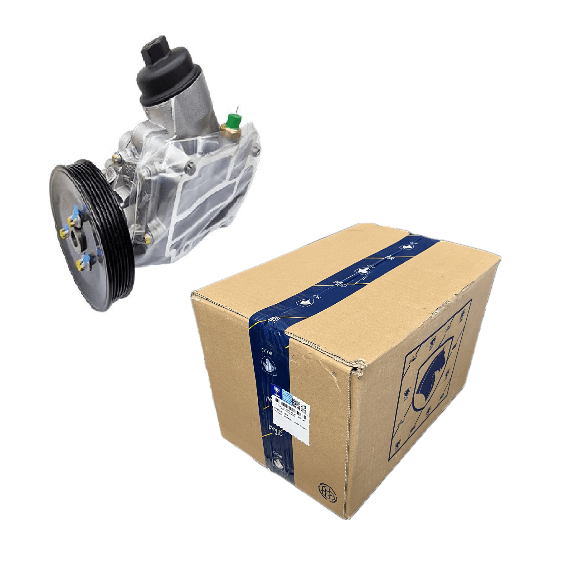 اویل ماژول کامل سمند ملی موتور EF7 با واترپمپ 6 پره ایساکو