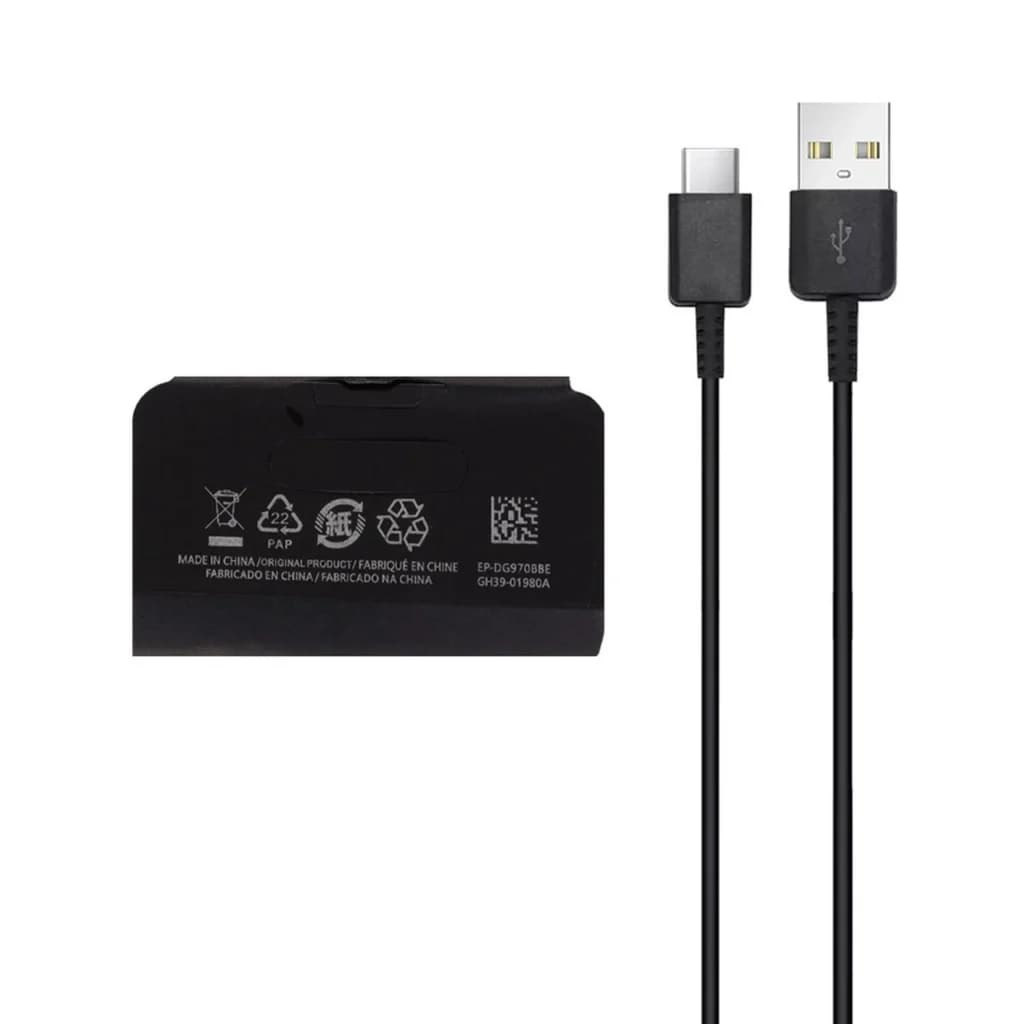 کابل شارژ SAMSUNG Type-C مدل EP-DG970BBE S10 – مشکی — تصویر ۲