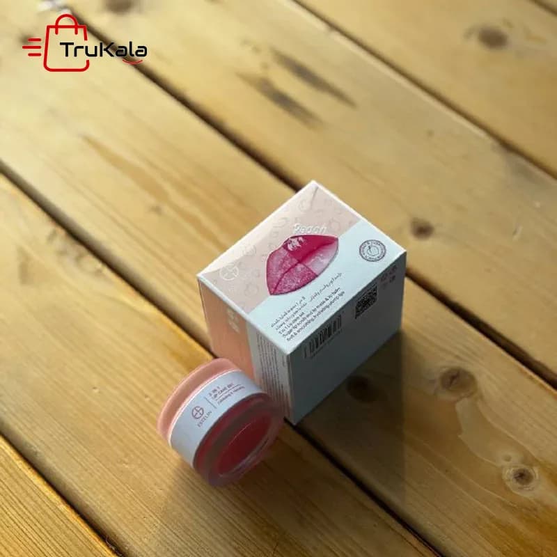 ست مراقبت لب ۳ در ۱ هلو استلین حاوی اسکراب ماسک و بالم لب — تصویر ۵