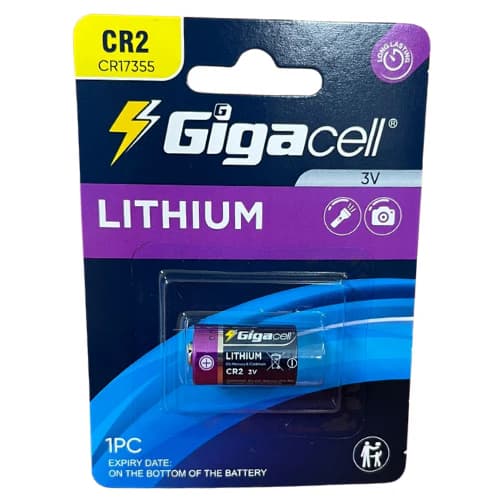 باتری لیتیوم 3 ولت گیگاسل مدل Gigacell CR2