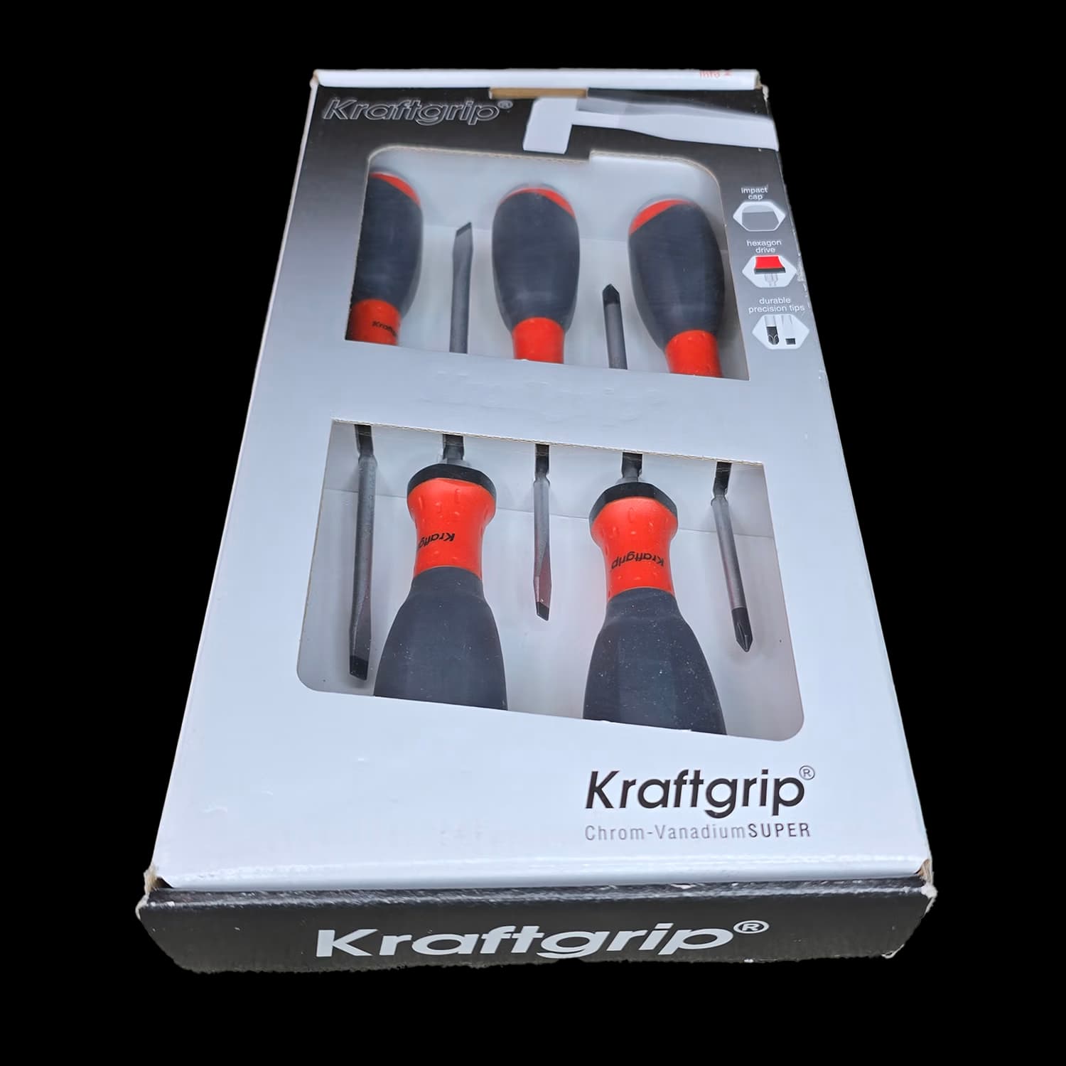 مجموعه 5 عددی پیچ گوشتی کرافت گریپ مدل kraftgrip 605-3KS S1/5 Code3637 — تصویر ۴