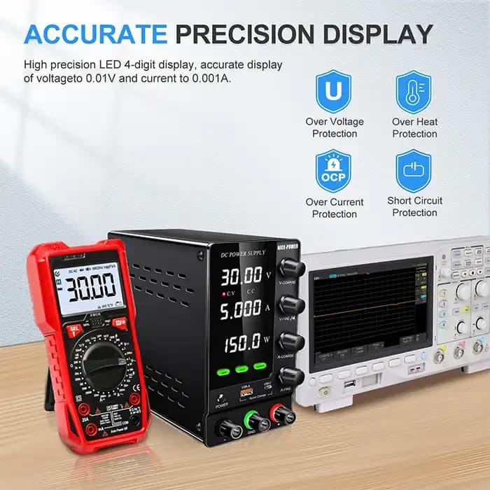 منبع تغذیه نایس پاور NICE POWER SPS‐C605S — تصویر ۷