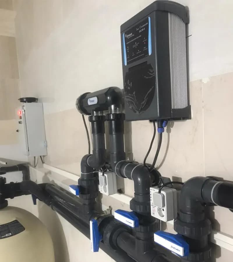 کلر زن نمکی ایمکس (Emaux) مدل SSC-15E — تصویر ۵