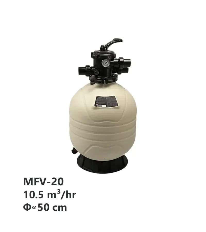 فیلتر شنی استخر ایمکس مدل MFV-20 — تصویر ۲