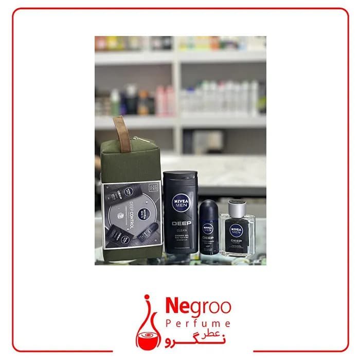 ست هدیه مردانه Deep Control – Carbon Protect نیوآ/اورجینال — تصویر ۲