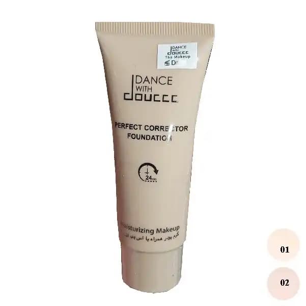کرم پودر تیوپی SPF 40 دوسه doucce شماره 01 (روشن) حجم 45 میل