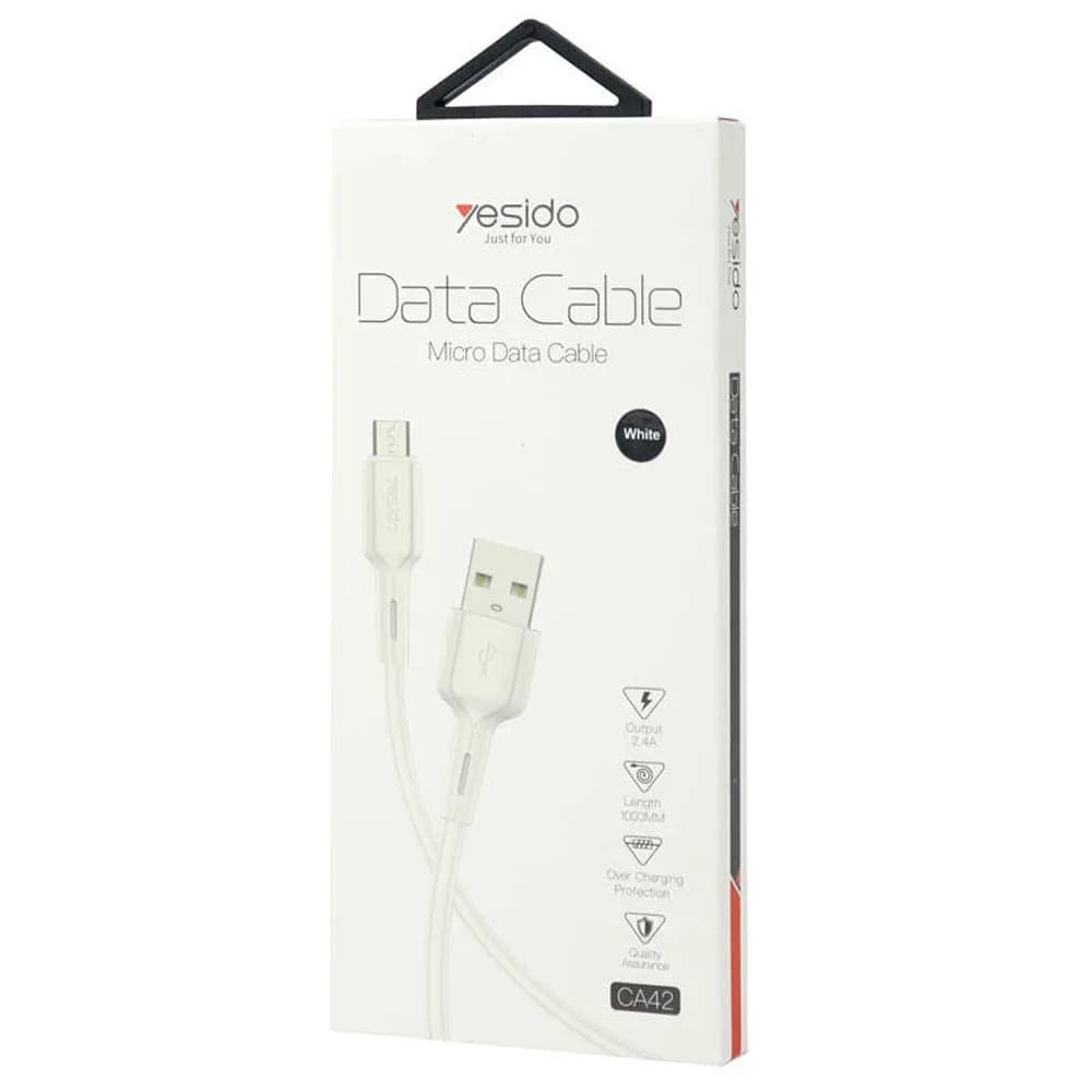 کابل USB به Micro-USB یسیدو مدل CA-42 طول ۱ متر — تصویر ۳