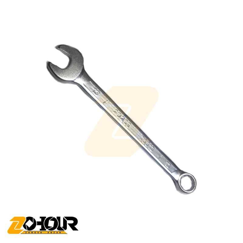 آچار یکسر تخت یکسر رینگ سایز 13 فورس مدل FORCE 75513
