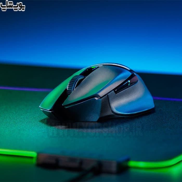 موس گیمینگ بی سیم ریزر مدل Basilisk X Hyperspeed به سفارش آمریکا — تصویر ۲