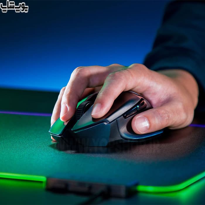 موس گیمینگ بی سیم ریزر مدل Basilisk X Hyperspeed به سفارش آمریکا — تصویر ۴