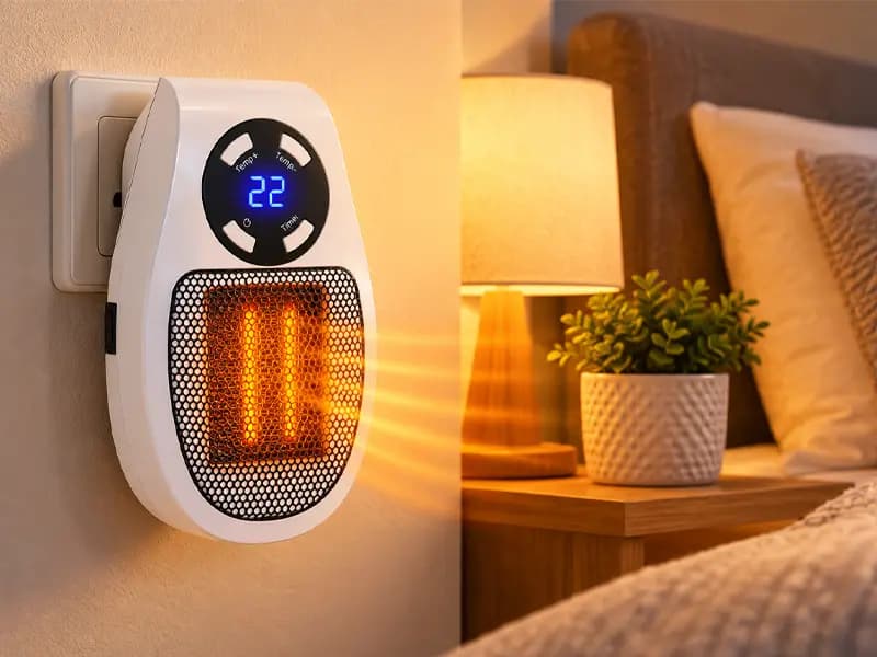 فن هیتر برقی دستی 500 وات مدل Portable heater — تصویر ۳