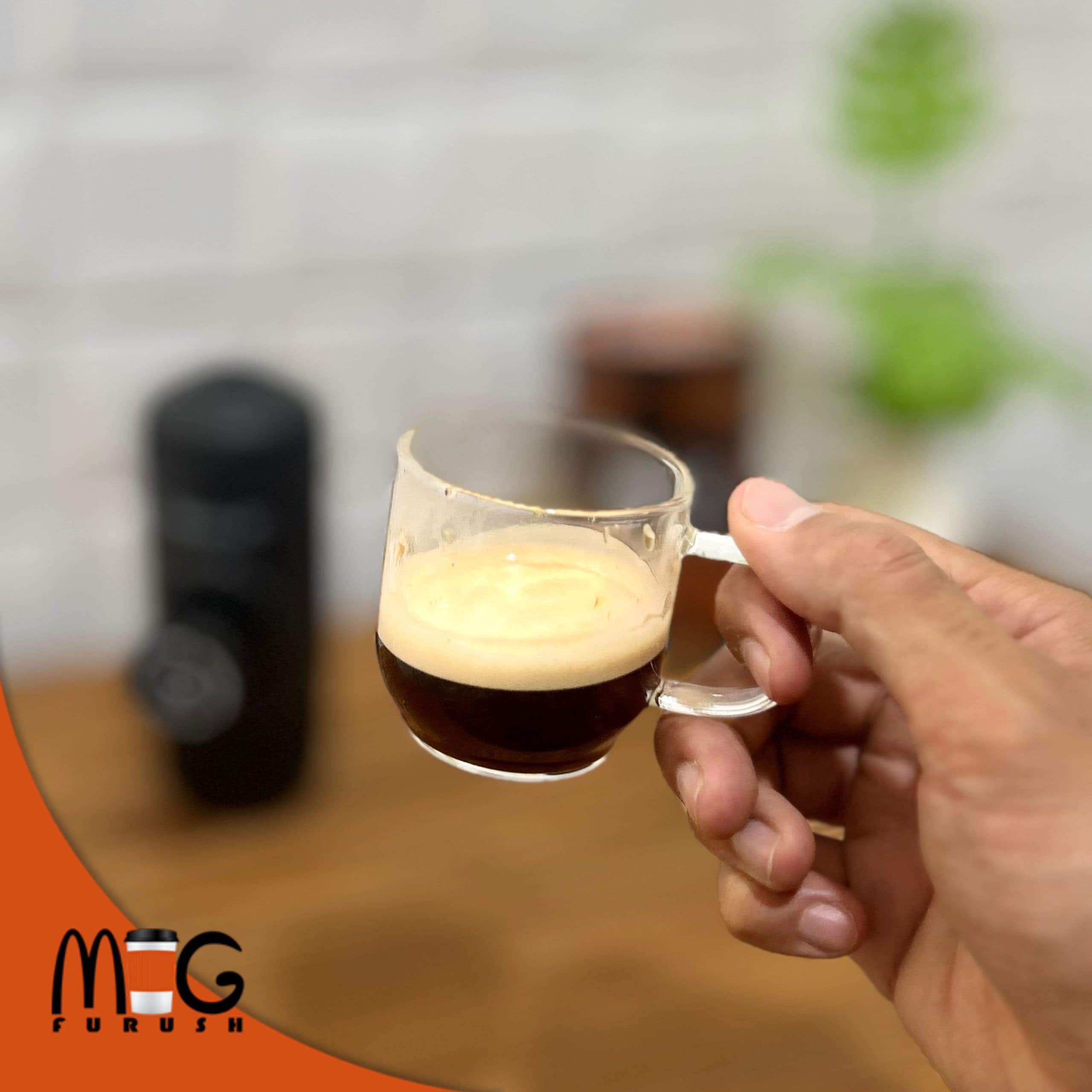 شات قهوه پیرکس 6 عددی