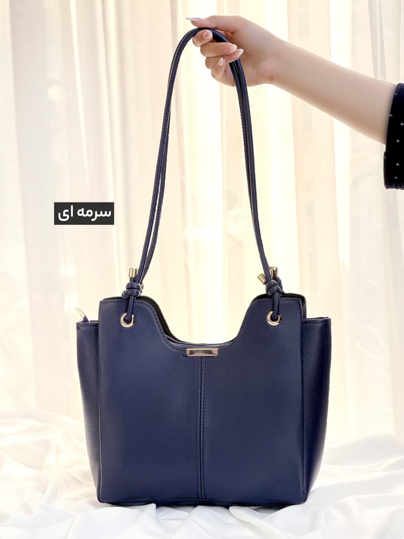 کیف دوشی چرم لاون کد 10321006 — تصویر ۴