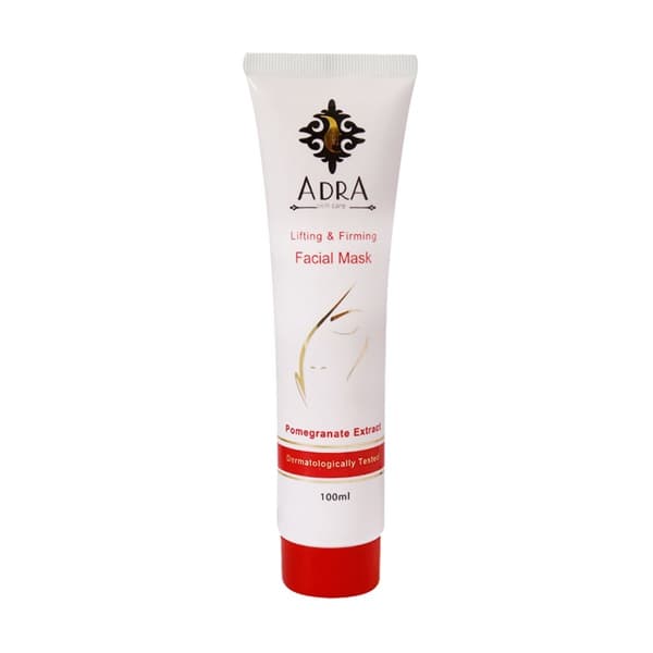 ماسک جوان کننده صورت آدرا حاوی عصاره انار ۱۰۰ میلی لیتر | Adra Pomegranate Extract Lift Instant Mask 100 ml