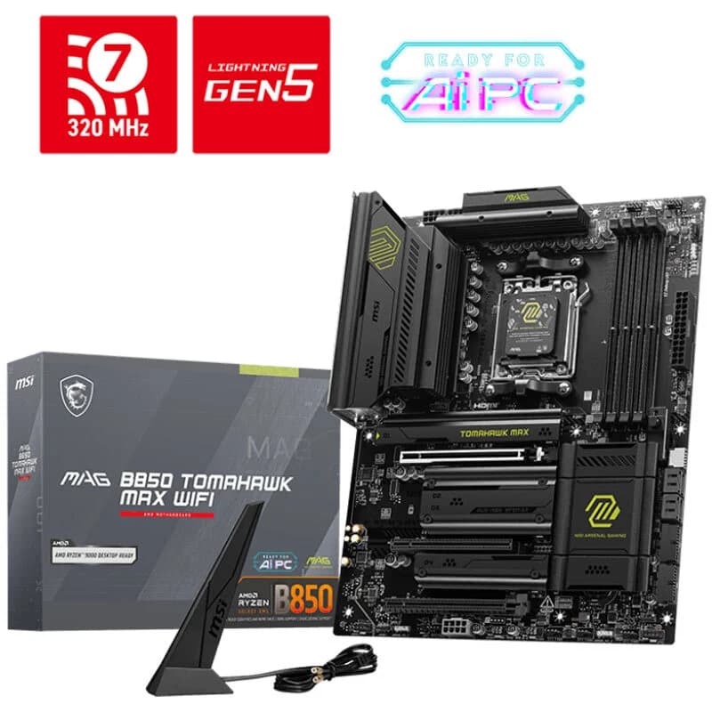 مادربرد ام اس آی MAG B850 TOMAHAWK MAX WIFI DDR5 — تصویر ۱۲