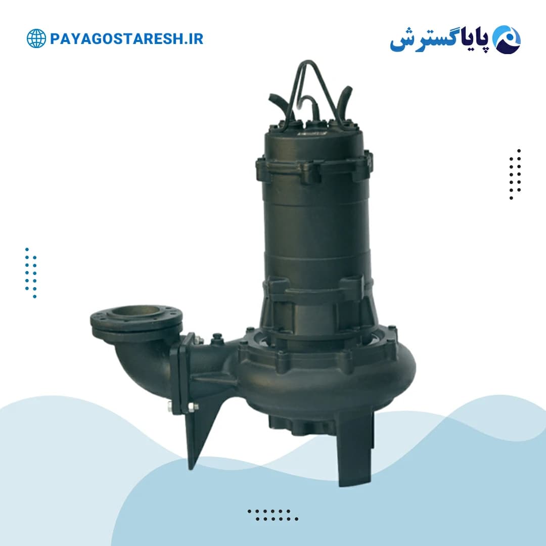 پمپ لجن کش چدنی آبارا 100DML 5 3.7