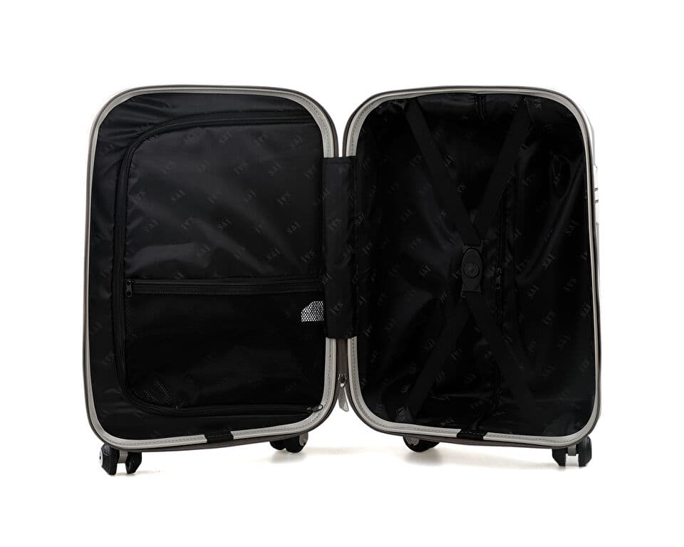 Ivs Grey Beige VALIZ ORTA BOY Suitcases & Luggage — تصویر ۴