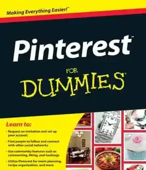 دانلود کتاب Pinterest for dummies – پینترست برای آدمک ها