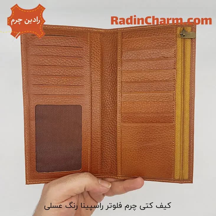 کیف کتی چرم مردانه راسپینا — تصویر ۵