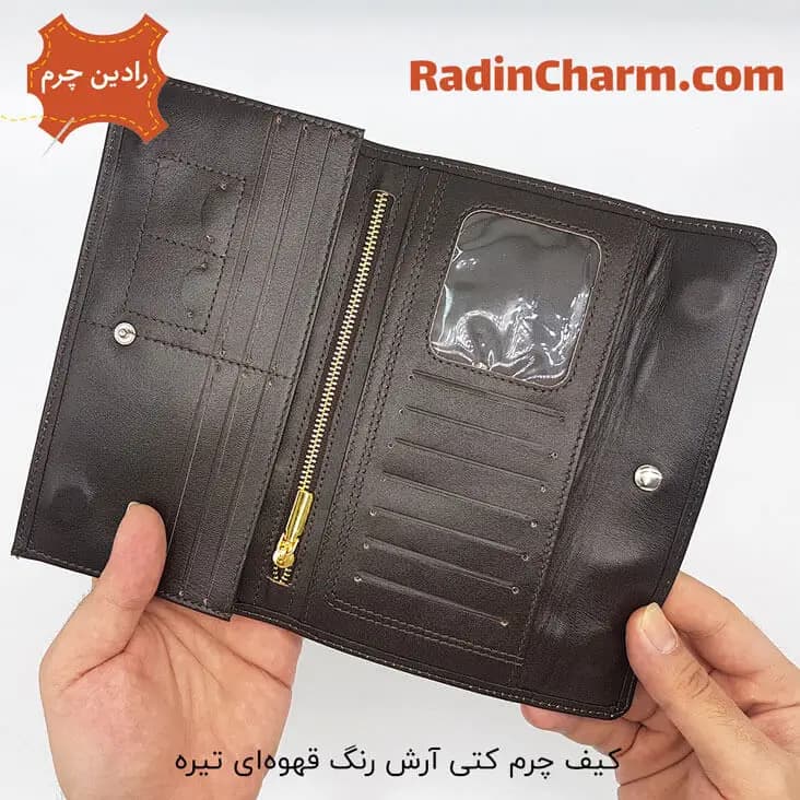 کیف کتی چرم مردانه کتی آرش — تصویر ۵