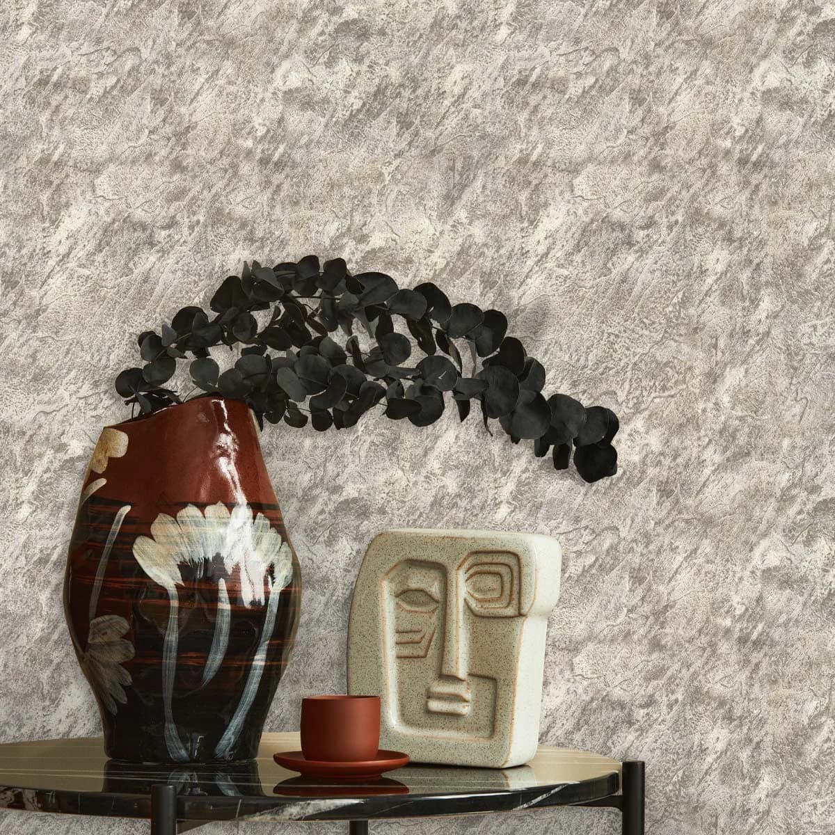 کاغذ دیواری اتم طرح بتن کد 6122 — تصویر ۴