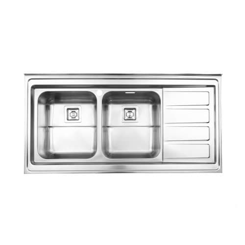 سینک روکار استیل البرز کد 764 سایز 60 — تصویر ۲