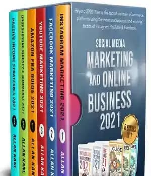 دانلود کتاب SOCIAL MEDIA MARKETING AND ONLINE BUSINESS 2021: Beyond 2020! Rise to the top of the Main eCommerce Platforms…
