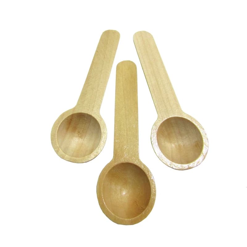 پیمانه چوبی کوچک بسته 3 عددی