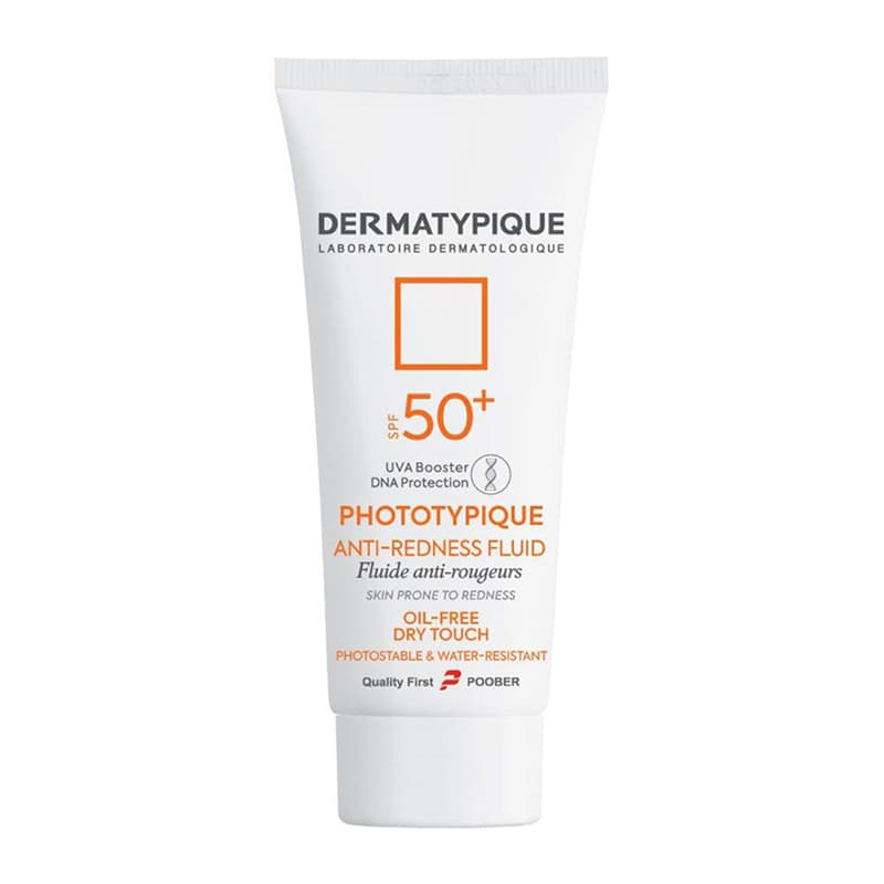 ضد آفتاب فلوئید ضد قرمز فتوتیپیک spf 50 درماتیپیک