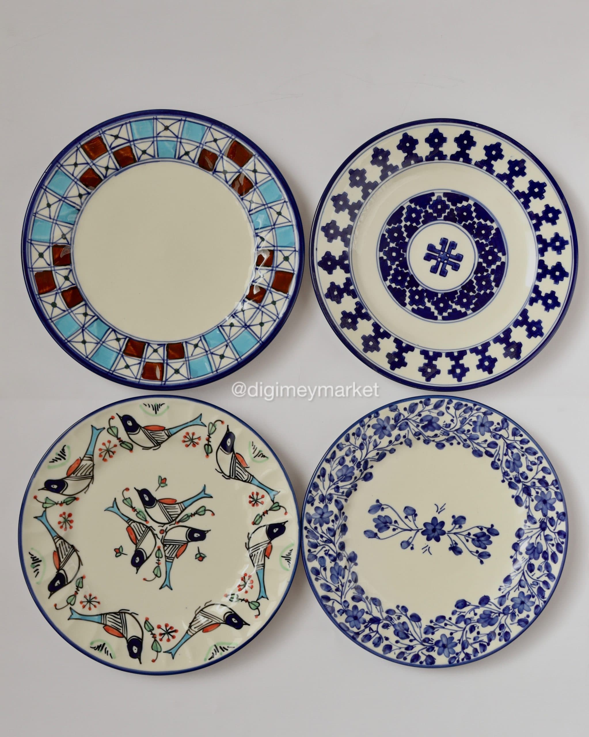 بشقاب تخت چینی سنتی میبد