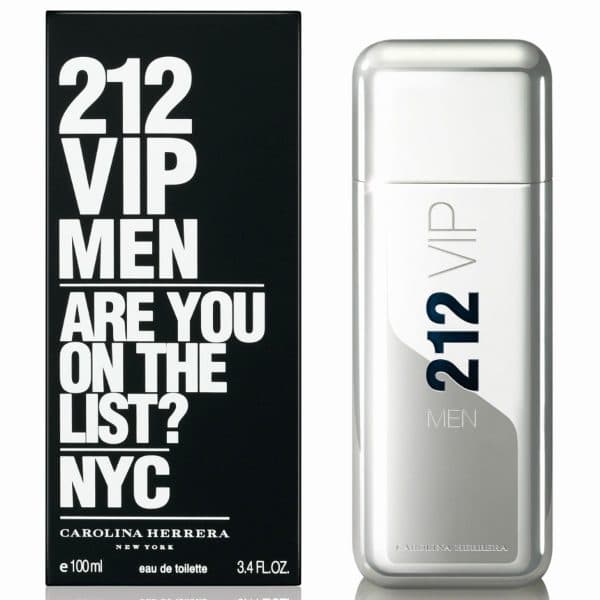 اسانس عطر ۲۱۲ وی آی پی مردانه – Carolina Herrera 212 VIP Men — تصویر ۲