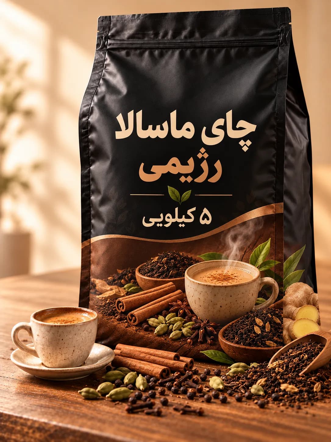 چای ماسالا رژیمی ۵ کیلویی — تصویر ۲