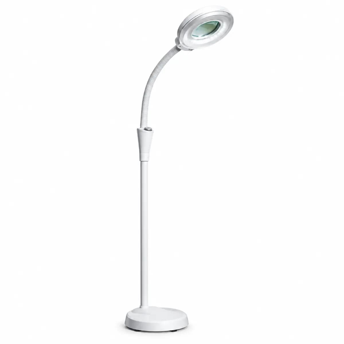 چراغ معاینه لوپ ذره‌بین‌دار LED ایستاده