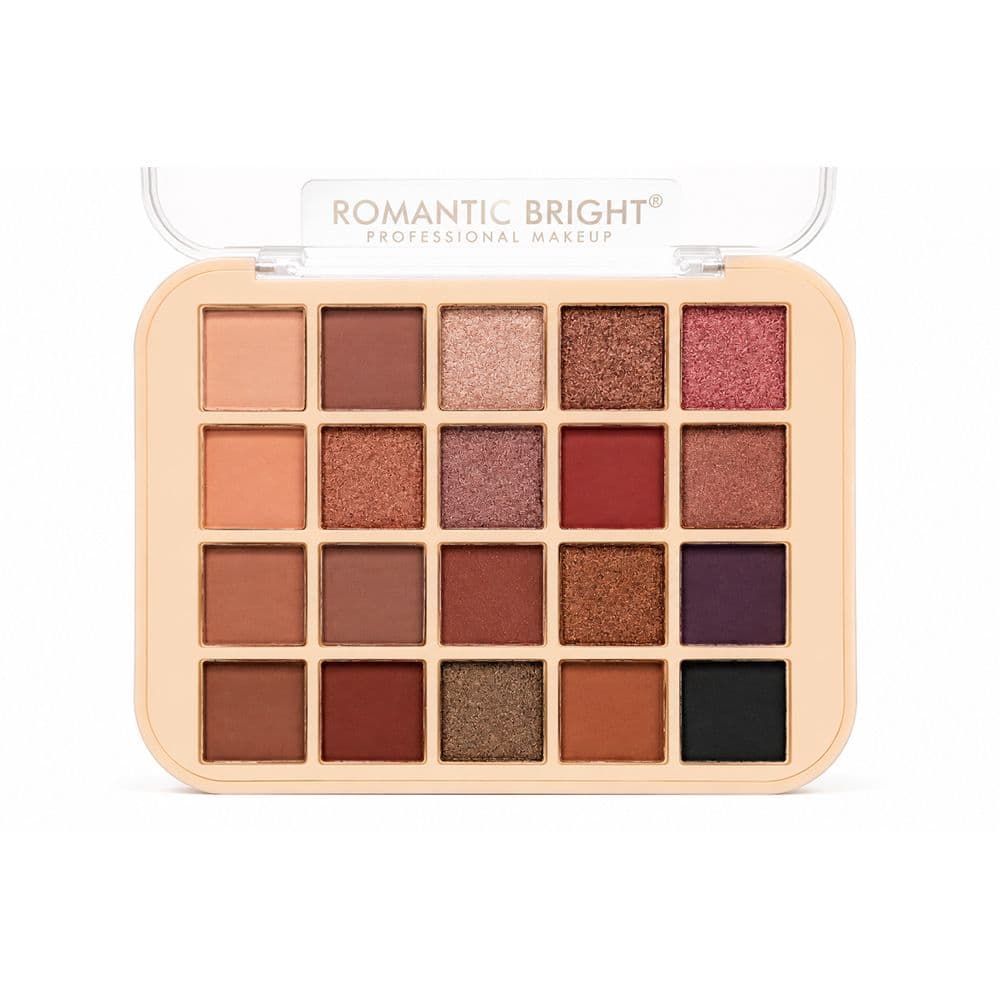 پالت سایه 20 رنگ کد RB-17 رمانتیک برایت ROMANTIC BRIGHT — تصویر ۲