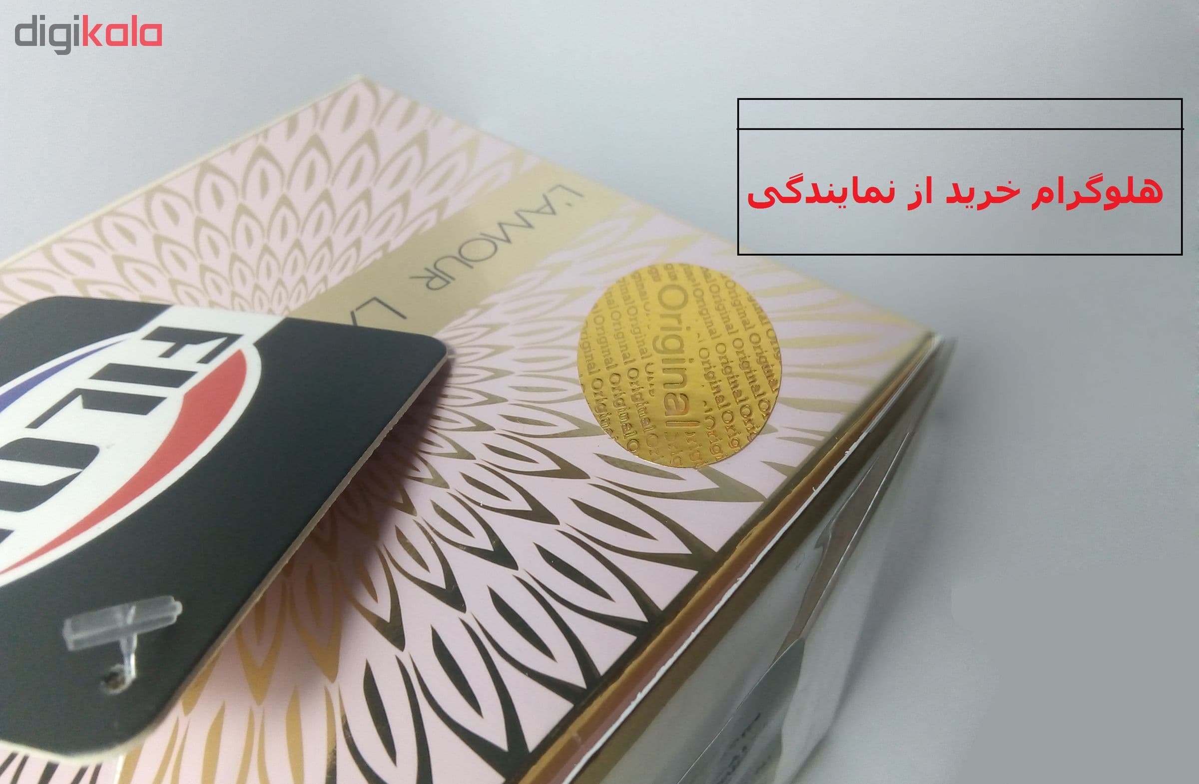 عطر و ادکلن زنانه ادو پرفیوم زنانه لالیک مدل L’Amour Pink حجم 100 میلی‌ لیتر — تصویر ۳