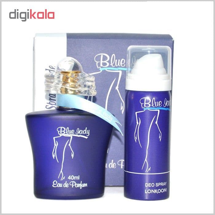 عطر و ادکلن زنانه ادو پرفیوم زنانه لنکوم مدل Blue Lady حجم 40 میلی لیتر به همراه اسپری مدل Blue Lady حجم 50 میلی لیتر — تصویر ۷