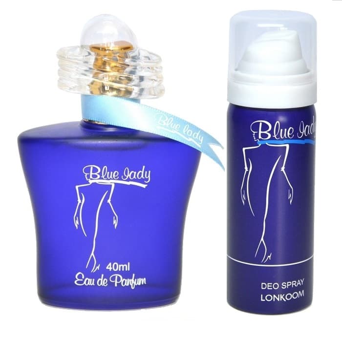 عطر و ادکلن زنانه ادو پرفیوم زنانه لنکوم مدل Blue Lady حجم 40 میلی لیتر به همراه اسپری مدل Blue Lady حجم 50 میلی لیتر — تصویر ۴