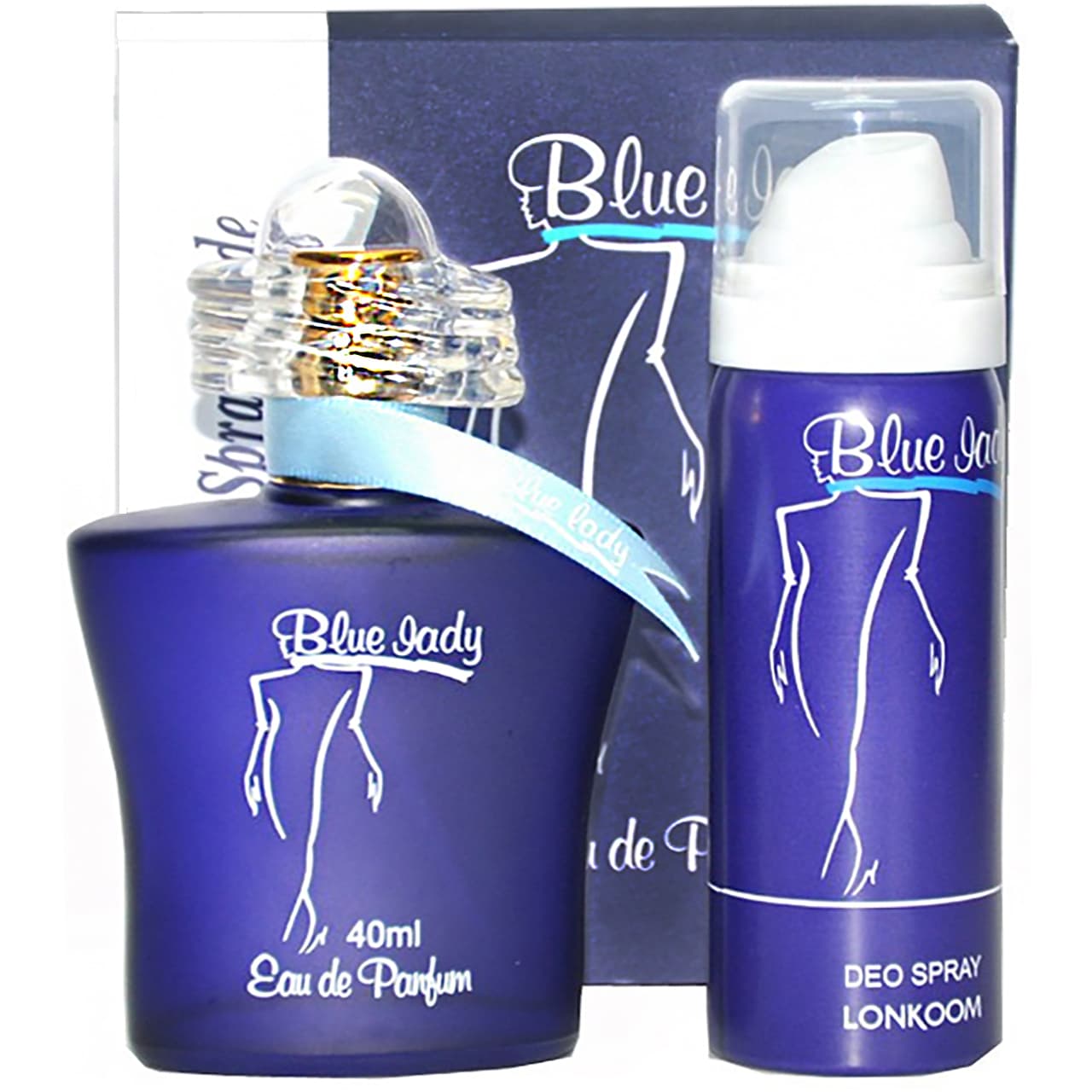 عطر و ادکلن زنانه ادو پرفیوم زنانه لنکوم مدل Blue Lady حجم 40 میلی لیتر به همراه اسپری مدل Blue Lady حجم 50 میلی لیتر