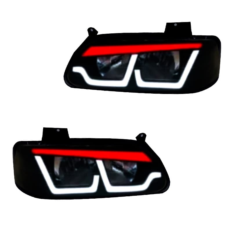 چراغ جلو خودرو گروه پژوهش صنعت مدرن مدل Bmw-WR مناسب برای پراید بسته دو عددی