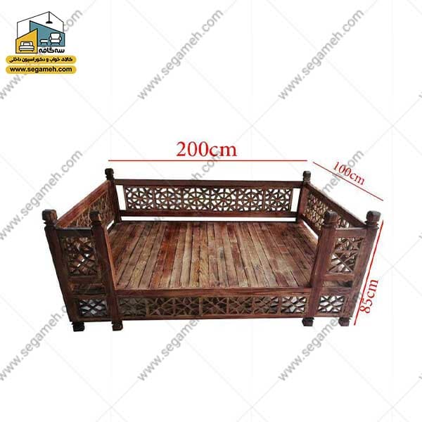 تخت سنتی چهار نفره مدل CSP31 — تصویر ۳