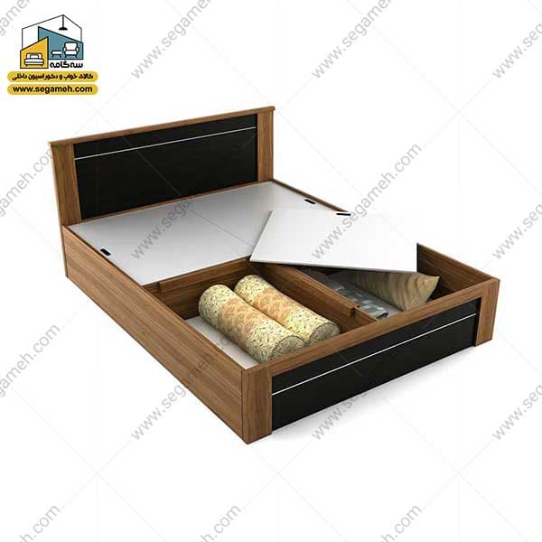 تخت خواب دونفره کد BDP56 — تصویر ۳