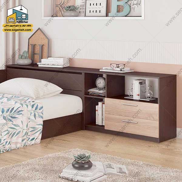 تخت خواب یک نفره کد BSP53 — تصویر ۲