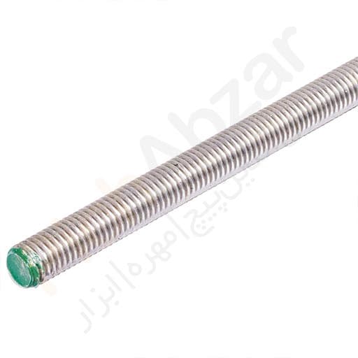 پیچ راد متری استیل 304 سایز 12 میلیمتر