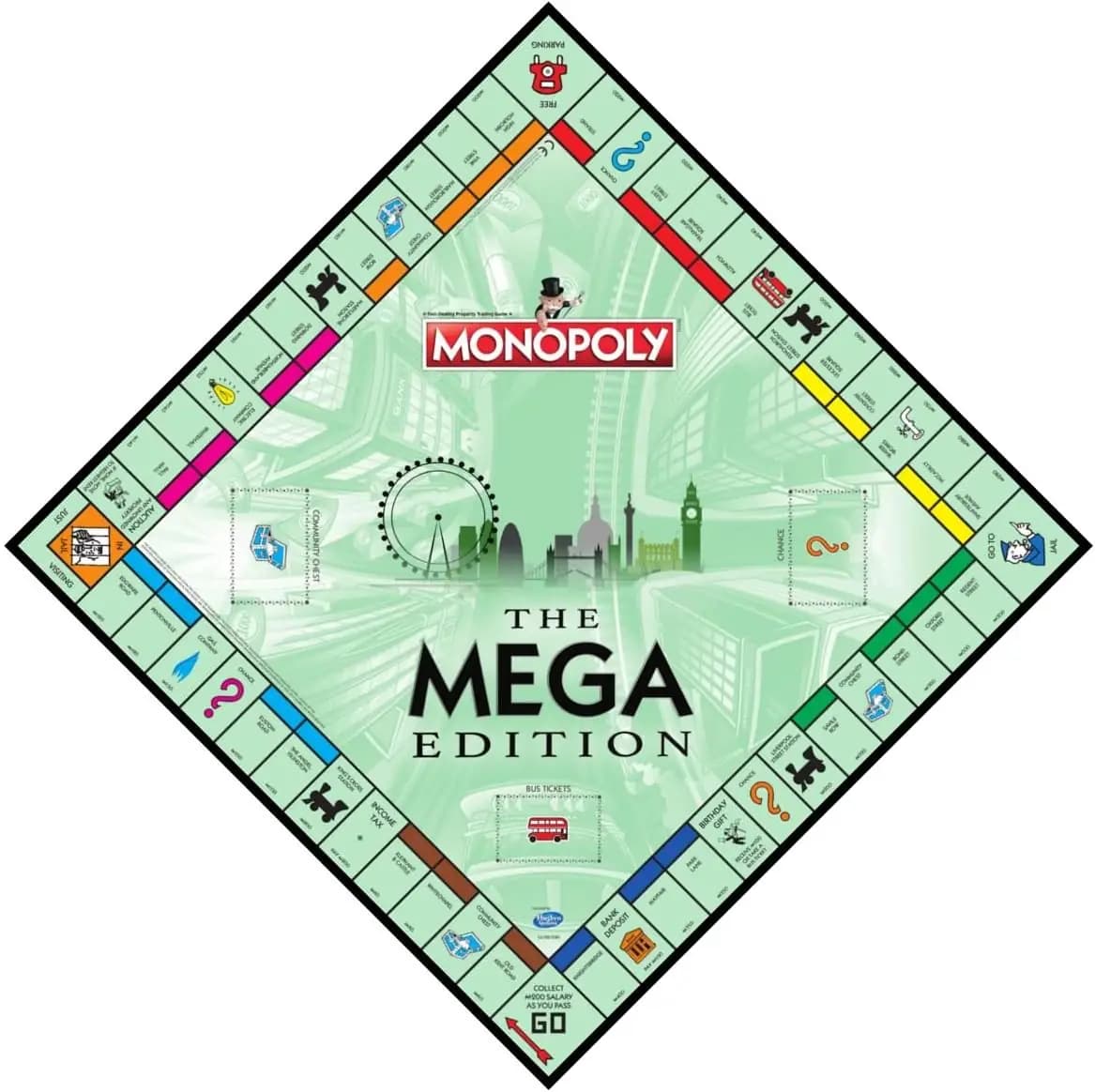بازی رومیزی مونوپولی مگا وینینگ مووز | Mega Monopoly — تصویر ۳