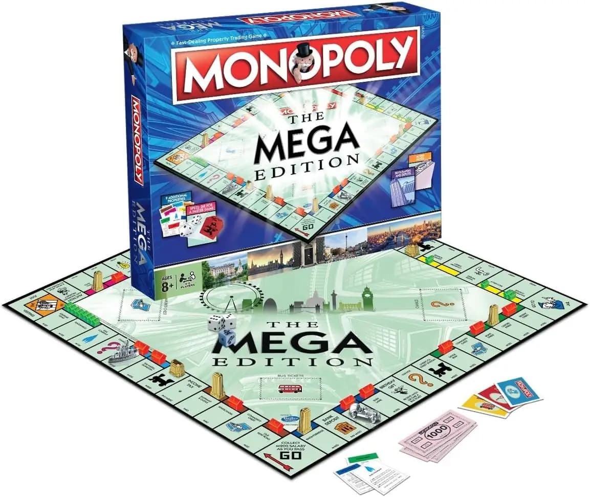 بازی رومیزی مونوپولی مگا وینینگ مووز | Mega Monopoly — تصویر ۲