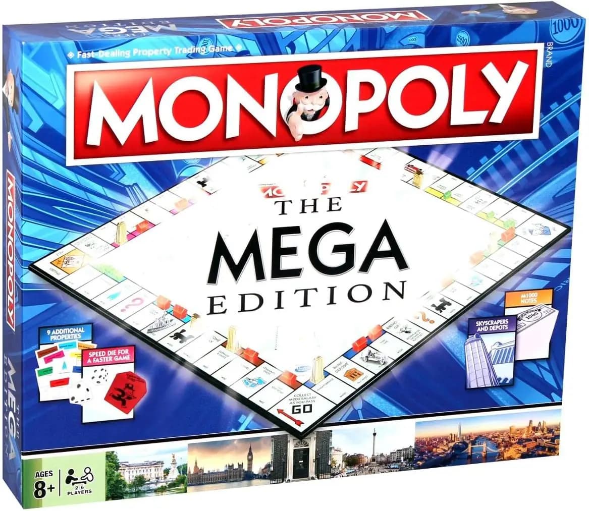 بازی رومیزی مونوپولی مگا وینینگ مووز | Mega Monopoly